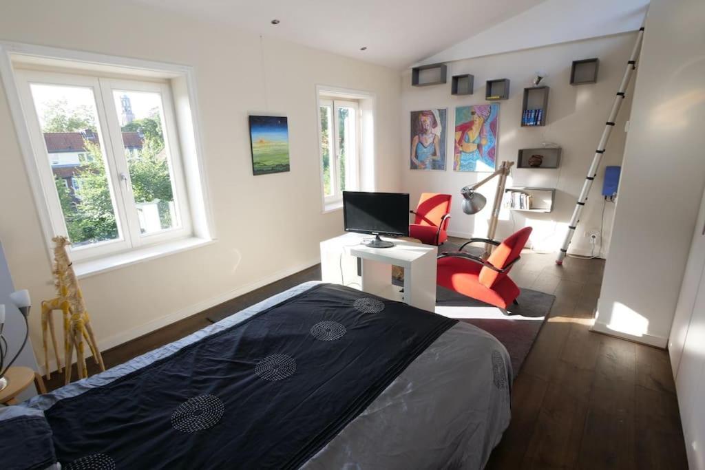 Modern Genieten In Oud Binnenstadspand Amersfoort Kültér fotó